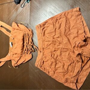 Women's Orange Shorts